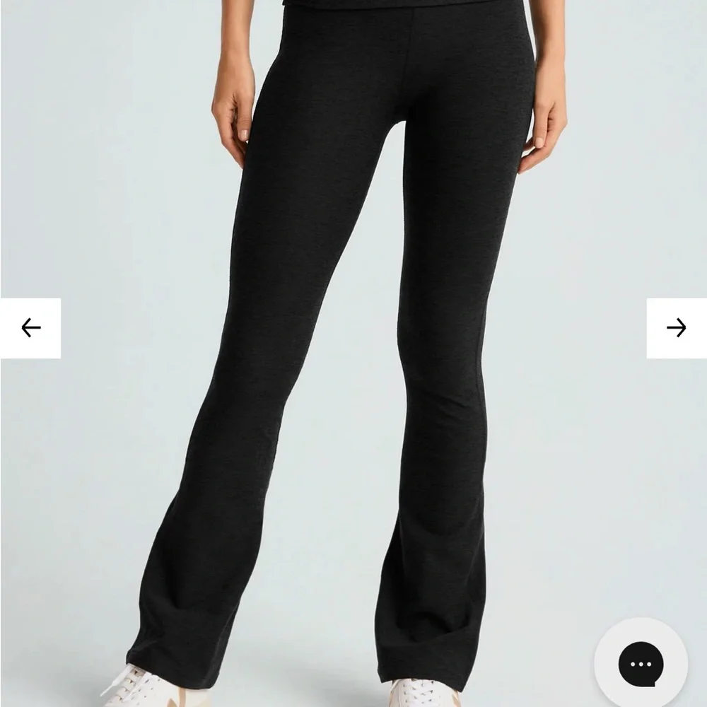 Beyond Yoga Black Flare Pants - Picture 1 of 6